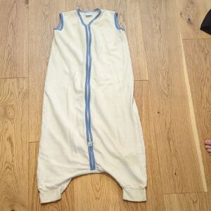 Sleeveless Organic Cotton Sleeper Bag For Walkers